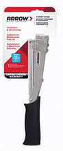 Load image into Gallery viewer, Arrow HT55BL Hammer Tacker, Manual Stapler for Construction and Insulation, Ergonomic Grip Handle, Dual-Capacity Rear-Load Magazine, Fits 1/4, 5/16&quot;, or 3/8&quot; Staples
