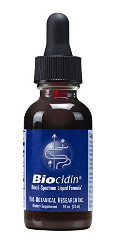 Biocidin Liquid Formula - Support GI Detox & Healthy Digestion - Herbal Intestinal Support Supplement with Gentian, Black Walnut, Garlic & More (1 oz)