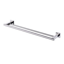 Load image into Gallery viewer, KES 24 Inch Double Towel Bar Bathroom Kitchen Towel Holder Dual Towel Rod Rustproof Wall Mount SUS304 Stainless Steel Polished Finish, A2201S60

