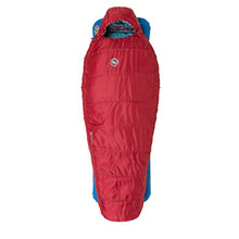 Load image into Gallery viewer, Big Agnes Duster 15 Kids&#39; Synthetic Mummy Sleeping Bag, Red, Regular Length, Right Zipper
