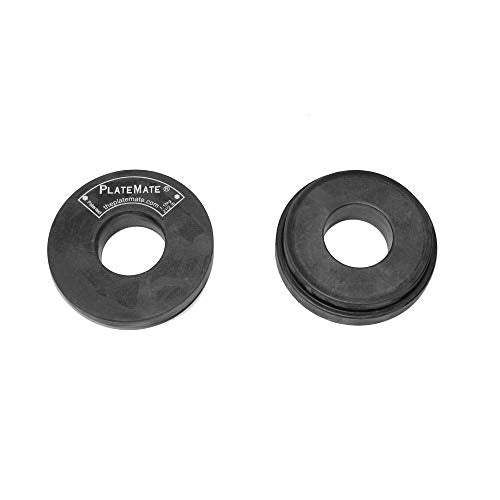 PlateMate Microload Pair 2 1/2 lb. Magnetic Donut Weights