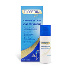 Load image into Gallery viewer, Acne Treatment Differin Gel, 90 Day Supply, Retinoid Treatment for Face with 0.1% Adapalene, Gentle Skin Care for Acne Prone Sensitive Skin, 45g Pump
