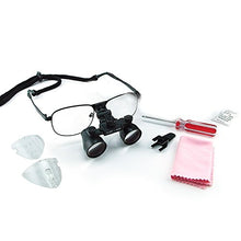 Load image into Gallery viewer, 3.5X Magnification Dental Loupes, Galilean Style Titanium Frame, Dental Surgical Medical Binocular
