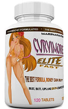 Load image into Gallery viewer, CURVIMORE Elite Fast Our Most Advanced Natural Breast Enlargement, Butt Enhancement, Bust Enhancement Lip Plumping &amp; Skin Tightening Pills  Fuller Breasts, Booty &amp; Brazilian Butts. 120 Tablets
