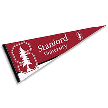 Load image into Gallery viewer, College Flags &amp; Banners Co. Stanford Pennant Full Size Felt
