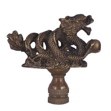 Load image into Gallery viewer, Solid Brass Dragon Finial
