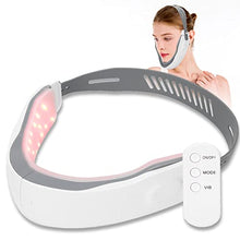 Load image into Gallery viewer, V Face Machine, V-Line Up Lift Belt Machine, Lift Face Cellulite Massagers for Reduce Double Chin, Red Blue Light Photon Therapy Machine
