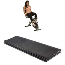 Load image into Gallery viewer, Exerpeutic 400XL Folding Recumbent Bike and Stamina Equipment Mat Bundle
