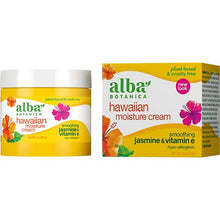 Load image into Gallery viewer, Alba Botanica Hawaiian Moisture Cream, Smoothing Jasmine &amp; Vitamin E, 3 Oz
