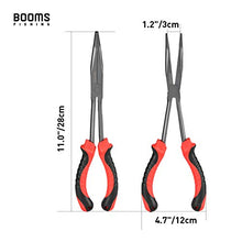 Load image into Gallery viewer, Booms Fishing F05 Long Reach Pliers, 11&quot; Long Nose Hook Remover
