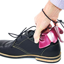 Load image into Gallery viewer, Shoe Horn Funnel (AKA Foot Funnel) Back-Friendly Ergonomic Shoehorn for Shoe Donning Shoe Horn Made in U.S.A.
