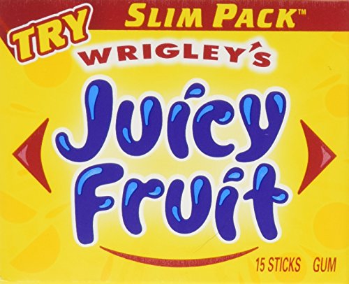 Wrigley's Juicy Fruit Slim Pack, 14 Ounce