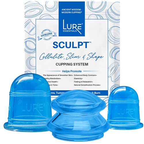 Lure Essentials Sculpt Cupping Set for Cellulite, Lymphatic