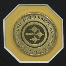 Load image into Gallery viewer, The Highland Mint Pittsburgh Steelers Super Bowl Ticket Collection Wall Frame
