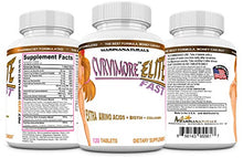 Load image into Gallery viewer, CURVIMORE Elite Fast Our Most Advanced Natural Breast Enlargement, Butt Enhancement, Bust Enhancement Lip Plumping &amp; Skin Tightening Pills  Fuller Breasts, Booty &amp; Brazilian Butts. 120 Tablets
