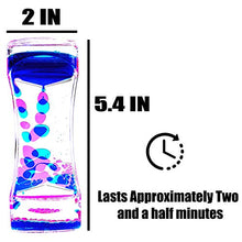 Load image into Gallery viewer, FKYTION Liquid Motion Bubbler Timer Pack of 1 Colorful Hourglass Liquid Bubbler ADHD Fidget Toy Sensory Toys Anxiety Toys Autism Toys Children Activity Calm Relaxing Desk Toys
