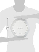 Load image into Gallery viewer, Linksys LAPN300: Wireless Business Access Point, Wi-Fi, Single Band 2.4 GHz N300, PoE, Range Extension via WDS and Workgroup Bridge (White)
