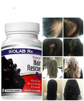 Hair Rescue Rx Women - Hair Vitamins for Hair Growth, Hair Loss, Thinning, Supplement for Thicker Fuller Hair with Biotin, MSM & more Regrow Hair
