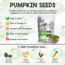 Load image into Gallery viewer, Sorich Organics Raw Healthy USDA Organic Pumpkin Seeds for Weight Management - 900 Gm - Rich in Protein | Diet Snacks | Helps In Boosting Immunity

